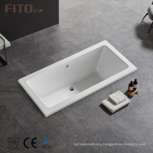 Hot Sale Indoor Embedded Mounted Best Acrylic Drop In Bathtubs For Adult